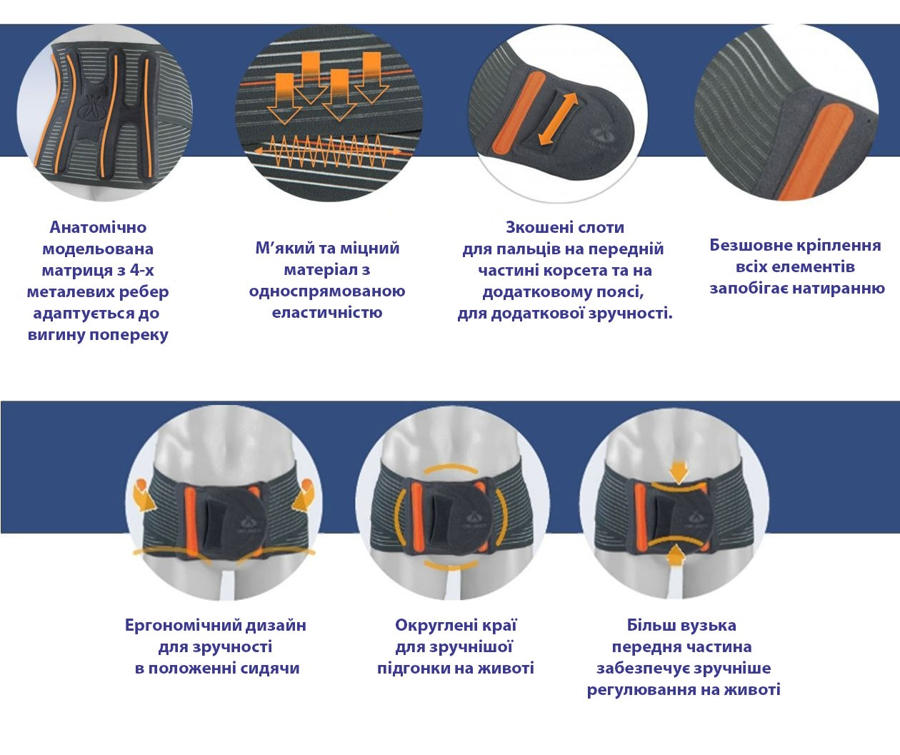 Корсет поперековий LTG-305 NEW, Orliman, зображення - 1